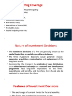 Capital Budgeting Detail