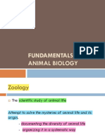 Fundamentals of Animal Biology