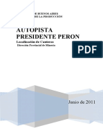 Informe Canteras PRESIDENTEPERON - 2011 - Final