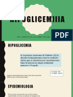 Hipoglicemia en pacientes diabéticos