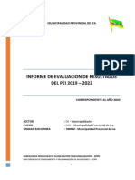 Informe de Evaluación de Resultados Del Pei30.05.2021 (V.01)