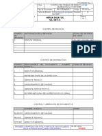 PR-AC-001 Rev 0 CONTROL DEL TRABAJO DE ENSAYO NO CONFORME CON CORRECCIONES