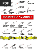 Piping GA Symbols Guide | PDF
