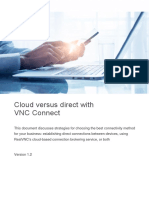 Cloud Versus Direct With VNC Connect