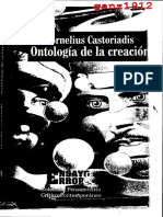 Castoriadis, Cornelius - Ontología de La Creación (Ocr) (Por Ganz1912)