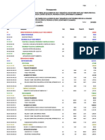 Presupuesto: 001 Obras Provisionales, Seguridad, Salud Y Medio Ambiente 3,039.89