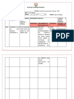 Formulário Plano de Atividade CEAC