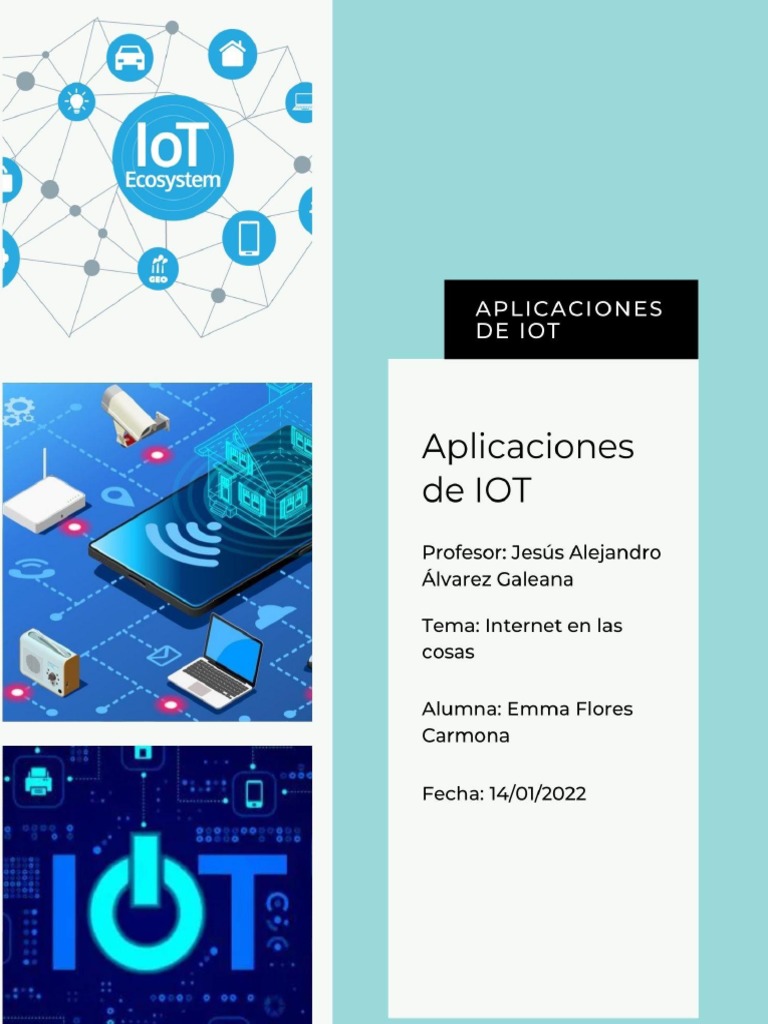Aplicaciones del Internet de las Cosas | PDF | Internet de las Cosas ...
