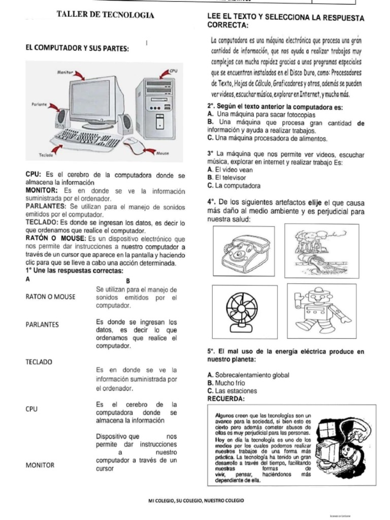 Guia Informatica Tercer Periodo | PDF