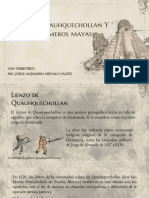 1 - Lienzo de Quauhquechollan Y Los Dioses Remeros Mayas