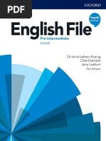 English File 4th Edition Pre Intermediate Studentx27s Bookpdf PDF Free