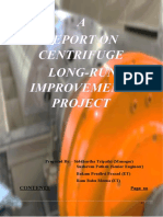 Centrifuge Long Run Project Work