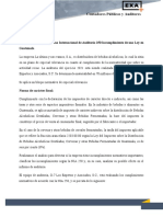 NIA 250 Incumplimiento de Una Ley en Guatemala