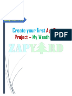 Create Your First: Appgyver Project
