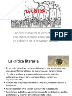 Crítica Literaria