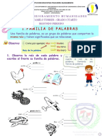 Plan de Mejoramiento - Grado Primero - Humanidades