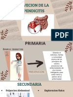 Prevecnion de La Apendicitis