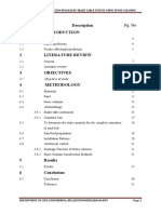 SL .No Description Pg. No 1: Liquefaction Mitigation Process by Shake Table Test by Using Stone Columns