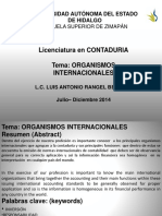 Organismos internacionales contabilidad