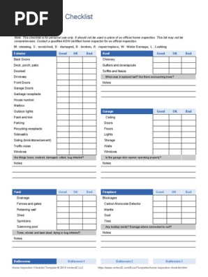 home-inspection-checklist