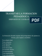 Introduccion - Cap I - Transitar La Formación Docente