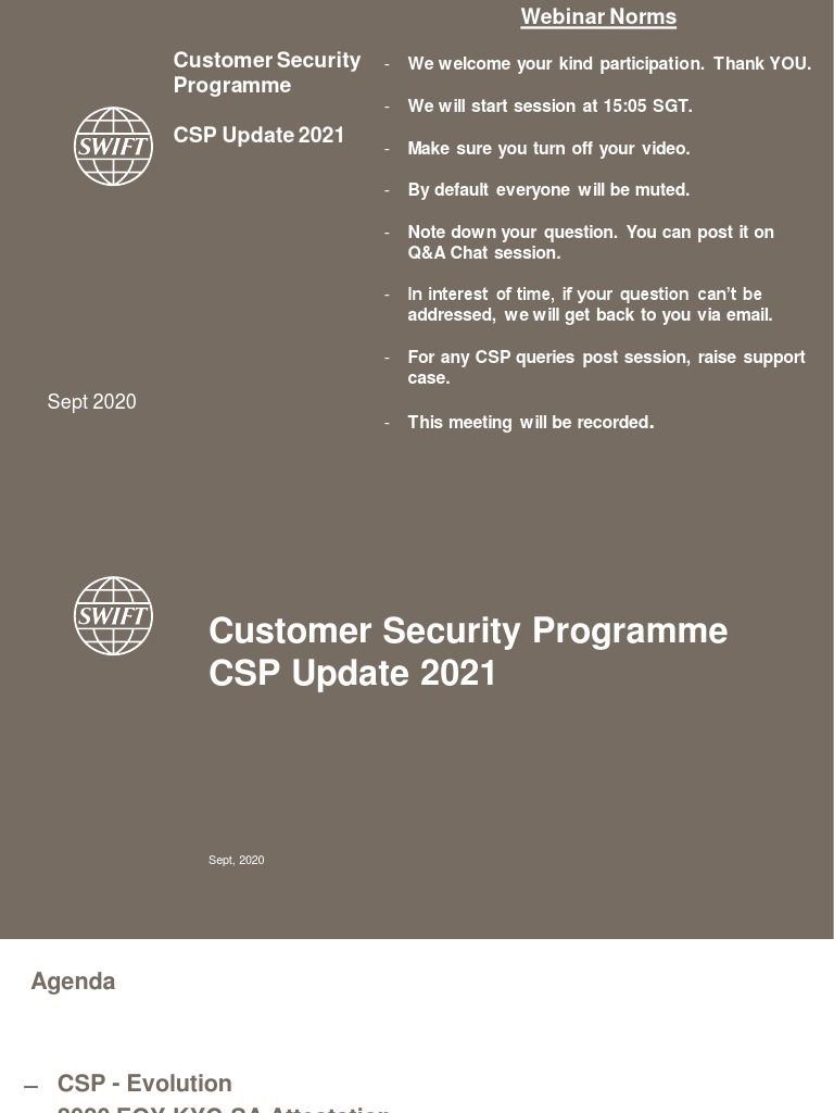 CSP Update v2021 English | PDF | Audit | Cloud Computing