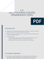 Panebianco - Modelos de Partidos