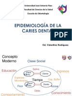 TEMA 6 - Epidemiología de La Caries Dental