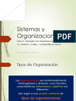 Unidad 2 - Clase 4 - Tipologia de Las Organizaciones - Contexto