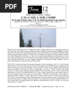 Download Force 12 - C3S Manual by Felipe Navarro SN58586211 doc pdf