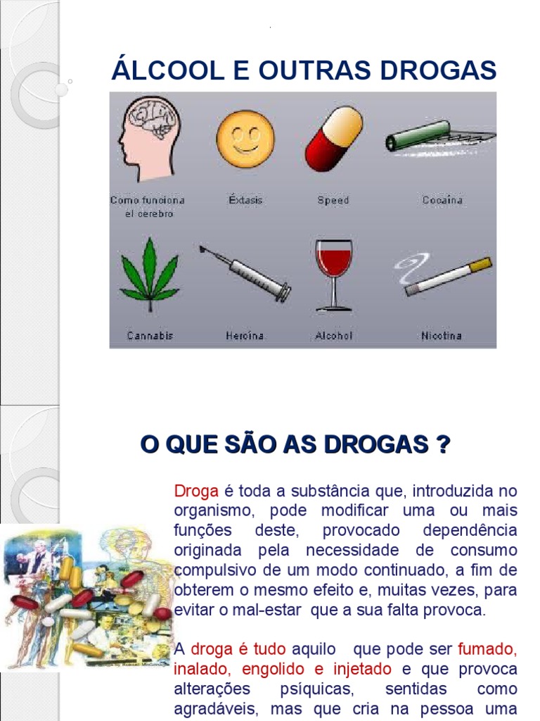Álcool e Outras Drogas | PDF | Cocaína | Drogas