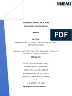 Teoría General Del Estado, Estado Plurinacional y Sociología Jurídica