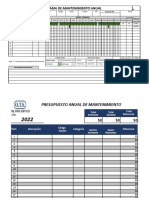 Programa de Mantenimiento Anual