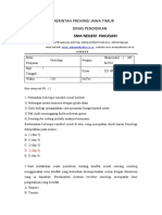 Soal Sosiologi USP EHB BKS 2021