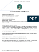 Encuestas CONALEP - CONALEP - Cuestionario de Contexto 2022