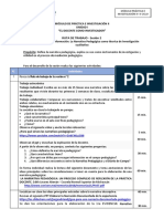 Ruta de Trabajo - Sesión 2: N. Actividades Tiempo Sugerido