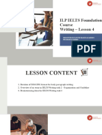 ILP Foundation Writing Lesson 4 - 2022