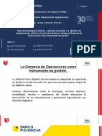 MBA Posgrado: La Gerencia de Operaciones como instrumento de gestión