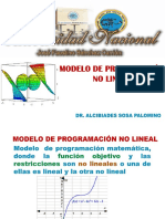 Modelo de Pprog No Lineal