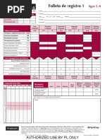 GFTA-3 English Record Form | PDF | Syllable | Oral Communication