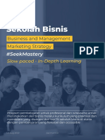 Sekolah Bisnis Brochure (Business and Management, Marketing Strategy)