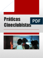 Apresentação Cineclubismo