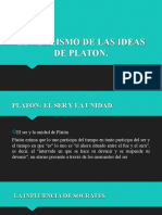 El Realismo de Las Ideas de Platon