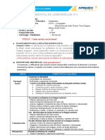 Sol Esquema de Experiencia de Aprendizaje para Diversificar - Docx Carrizal