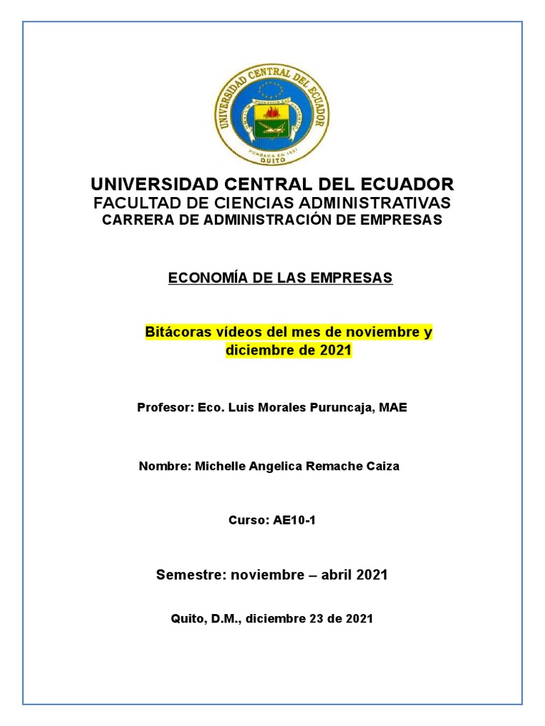 Modelo Fichas Videográficas Remache, M. 2122 PDF Oferta y demanda Oferta (economía)