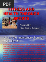 Fitness and Health Through Sport