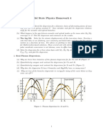 Solid State Physics Homework 4: Phonon Dispersions For Al and Cu