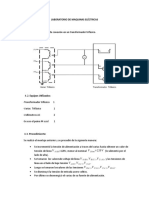 Laboratorio de Maquinas Eléctricas