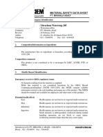 MSDS Ultrachem Waterstop 205