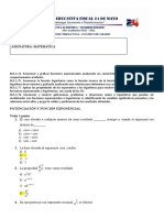 Banco de Preguntas Examen de Grado Matematica